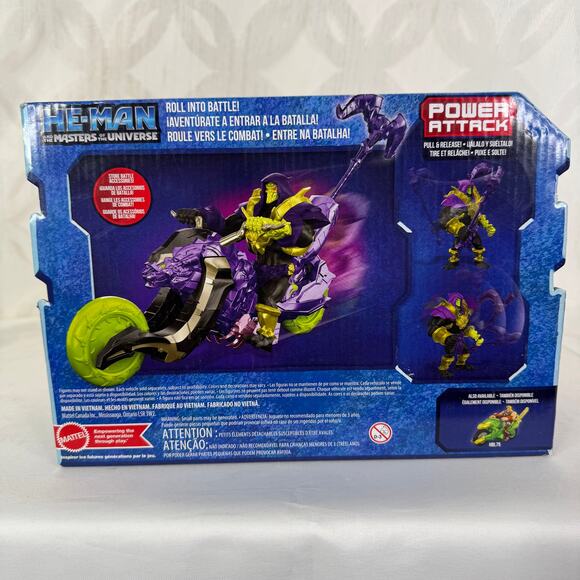 5 for $25|  He-Man and the Masters of the Universe Revelation Skeletorn Vehicle - Picture 5 of 8